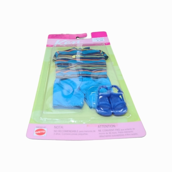 Vintage 1999 Barbie Mattel Ken Outfit Set of 2 - Picture 5 of 8